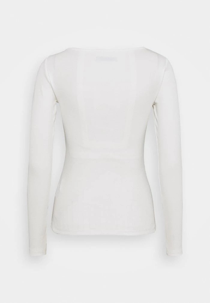 T-Shirt ANNA FIELD Anna Field Long Sleeved Top Blanche Femme | ABH-7088146